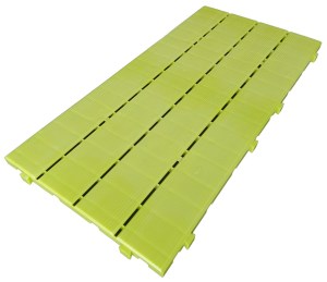 Loseta de tablas verde